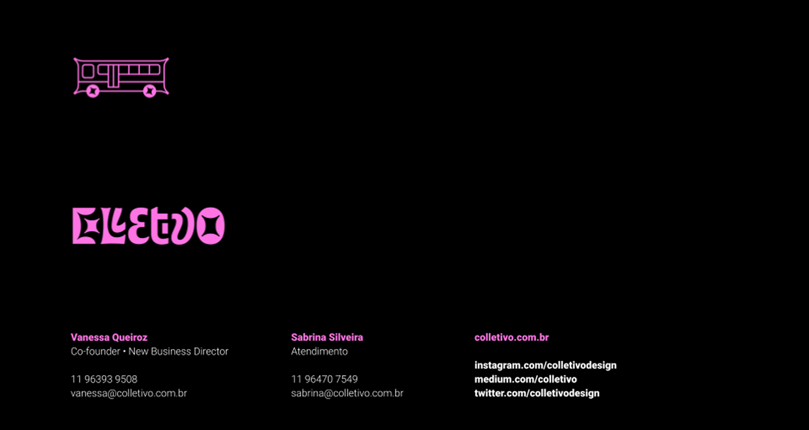 Slide contatos Eletivo