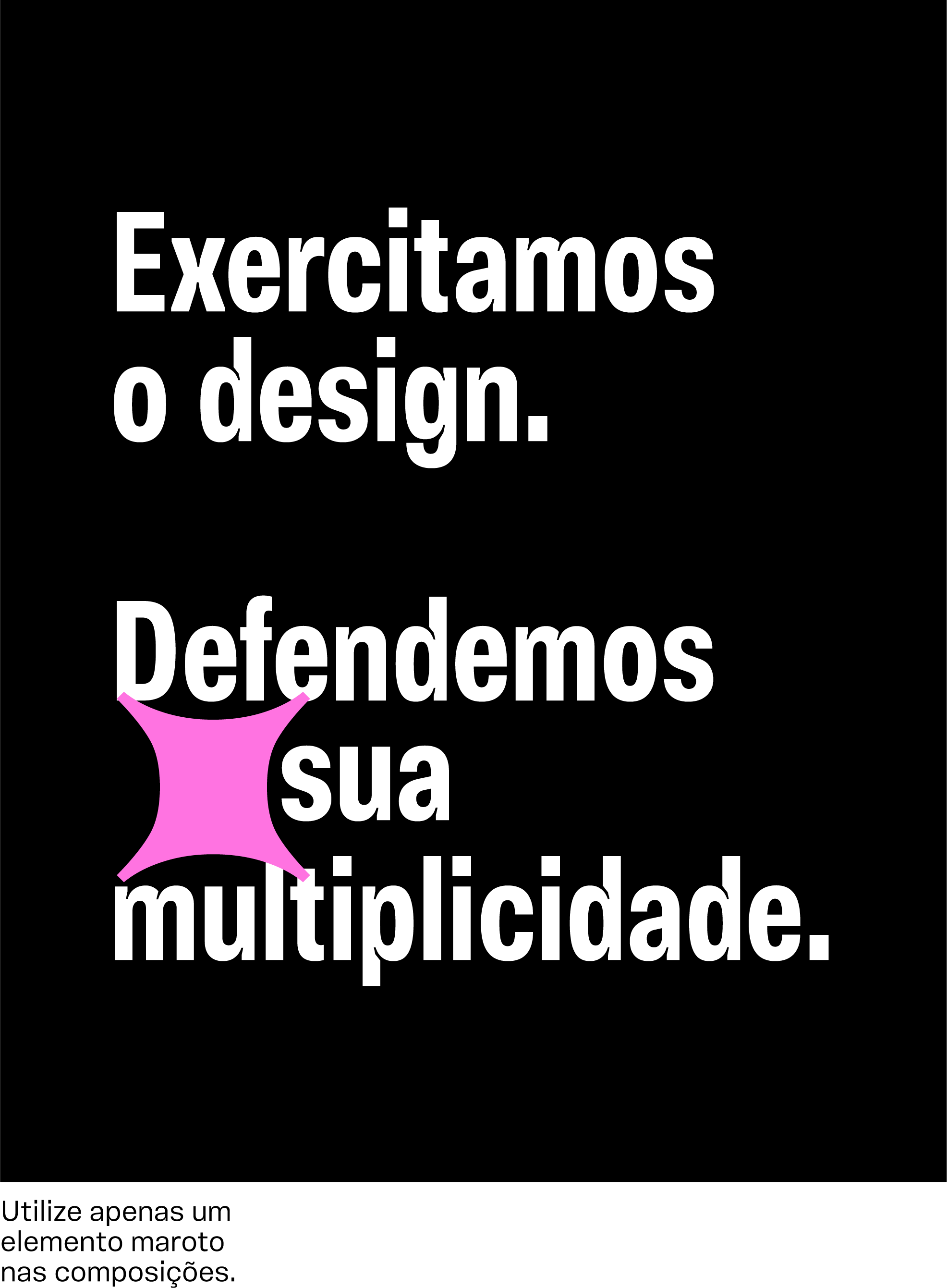 Exemplo correto de uso do elemento maroto