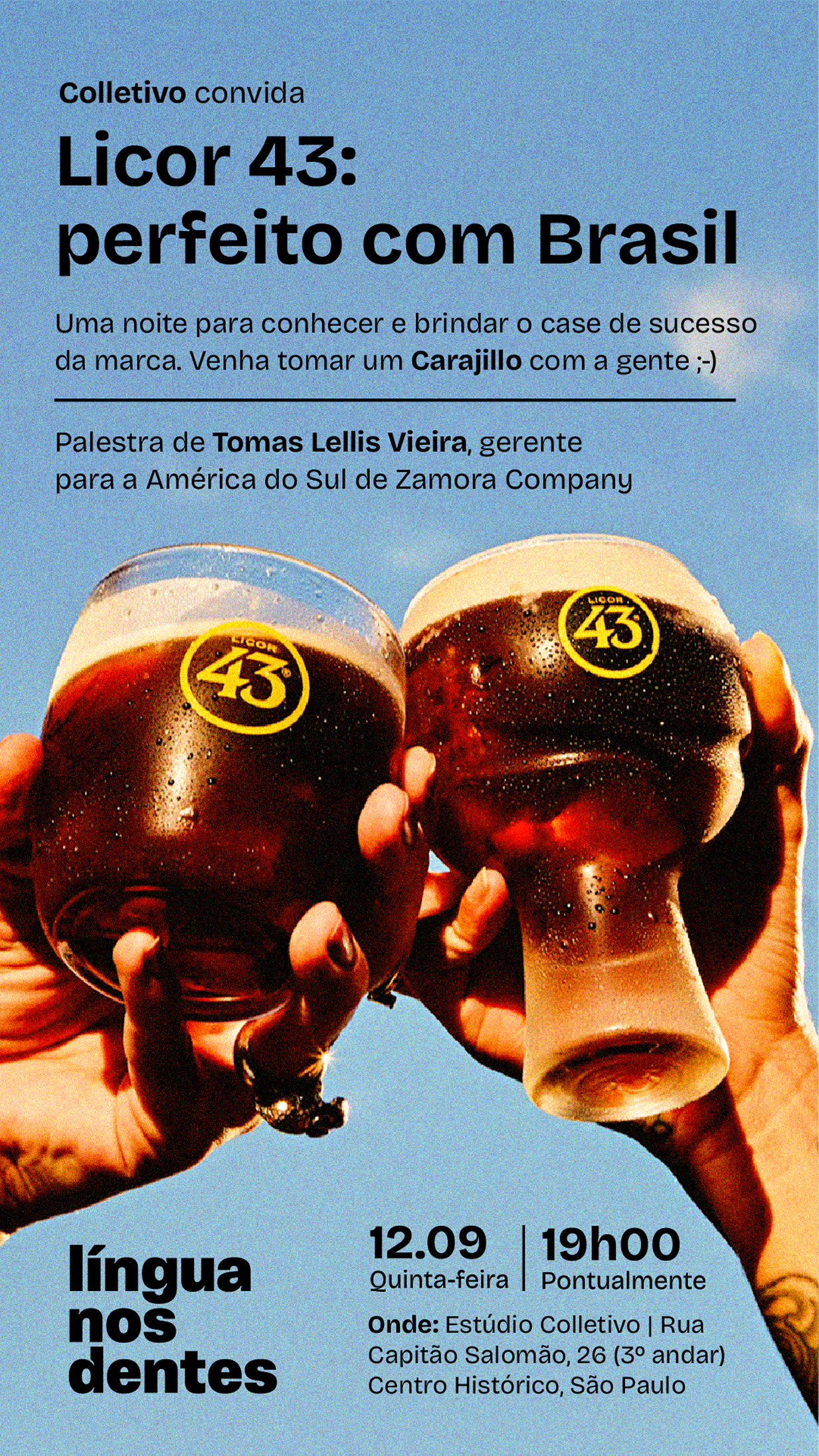 Exemplo de post - Licor 43